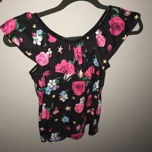 Girls Justice Floral Top